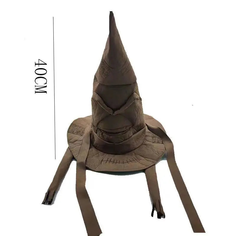 Wizard Sorting Hat Costume Prop - Leather Halloween Party Cosplay Hat