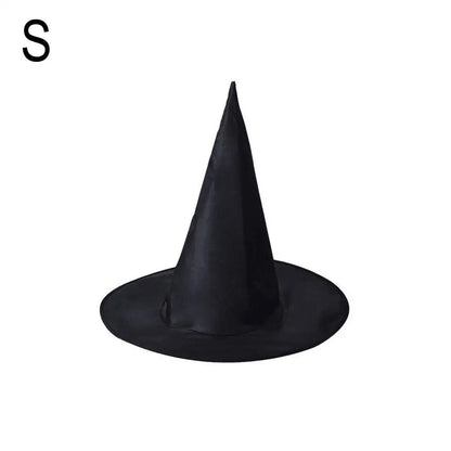 Halloween Wizard Hat Black Pointed Witch Magician Hat Party Costume Cosplay