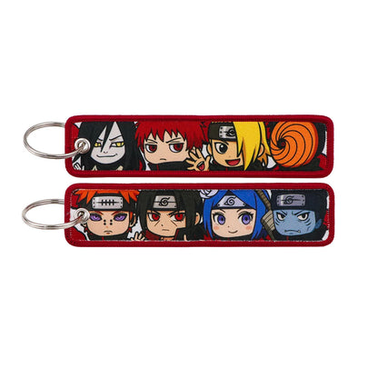 Naruto Anime Woven Keychain Backpack Charm