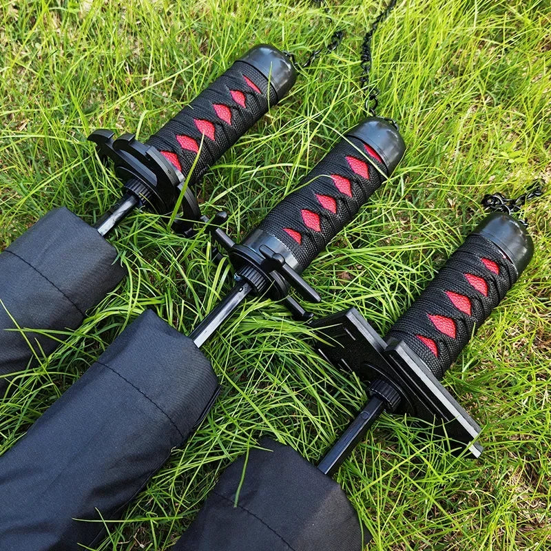 Bleach Ichigo Katana Umbrella – Japanese Sword-Inspired Rain & UV Protection Parasol