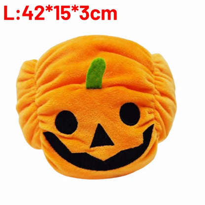 Halloween Pet Devil Pumpkin Headset - Funny Dog Cat Costume Hat Headgear