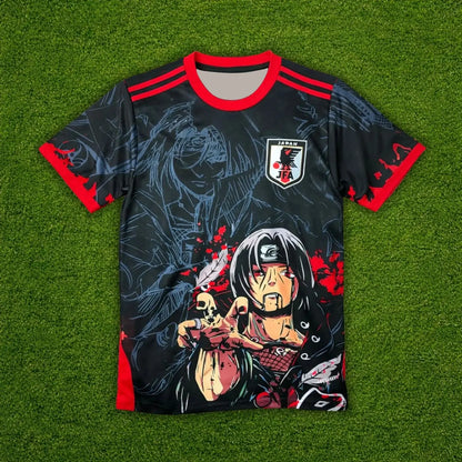 Itachi Uchiha Anime Soccer Jersey – Breathable Quick-Dry Football T-Shirt
