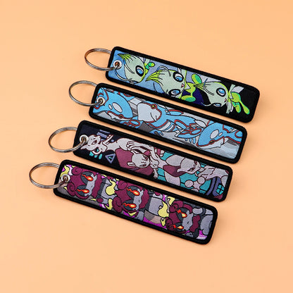 Anime Character Keychain – Cute Cartoon Monster Bag Charm & Key Ring