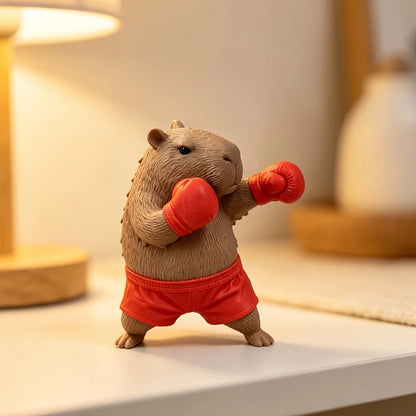 Cute Capybara Figurine Ornament for Desk, Office and Car Decor