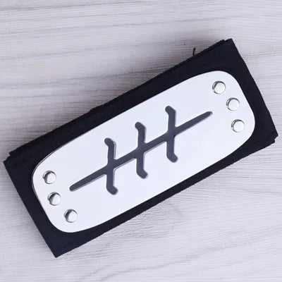 Naruto Anime Cosplay Headband, Kakashi and Itachi Ninja Costume Accessory