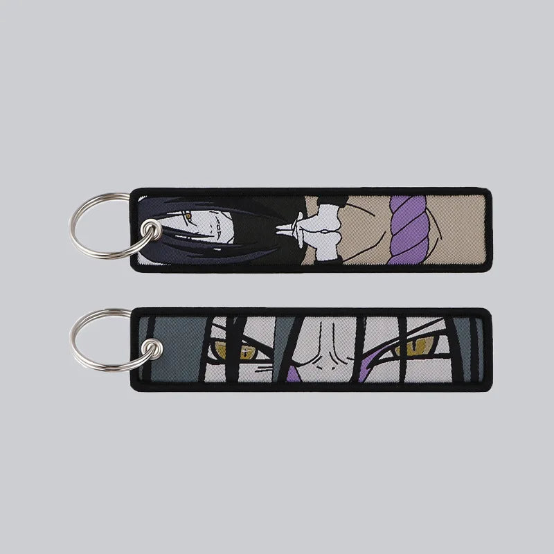 Naruto Anime Woven Keychain Backpack Charm