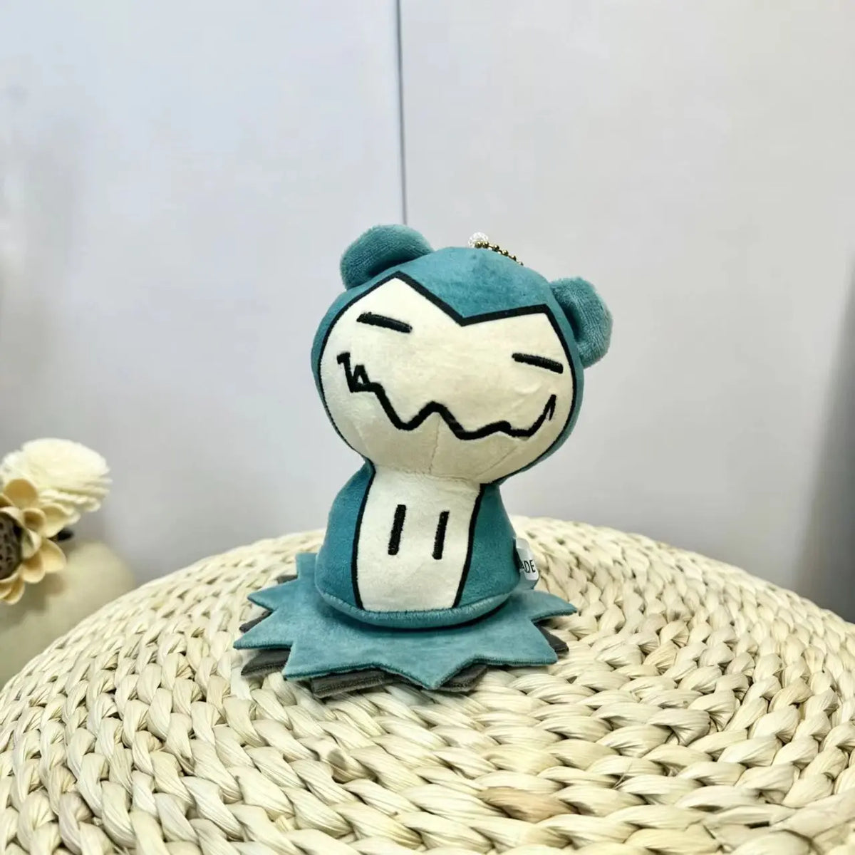 Pocket Monster Eevee & Mimikyu Plush Keychain - Cute Anime Bag Charm