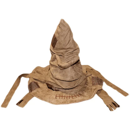 Wizard Sorting Hat Costume Prop - Leather Halloween Party Cosplay Hat