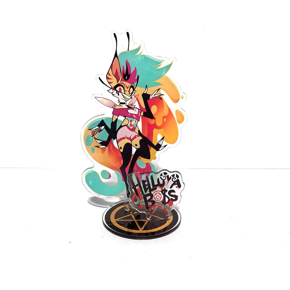 Hazbin Hotel Charlie Morningstar Acrylic Stand – 15cm Anime Desktop Figure Display