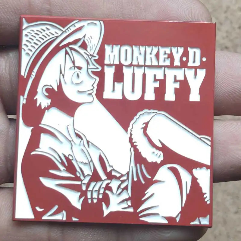 One Piece Gear 5 Luffy Enamel Pin - Anime Lapel Badge Brooch