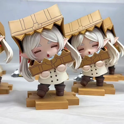 Frieren Chibi Figure - Hand-Painted Anime Collectible Model