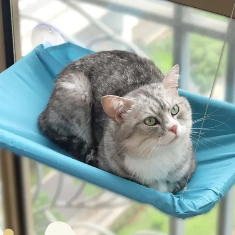 Cat Window Hammock – Sunny Window Perch Pet Bed, 20kg Capacity