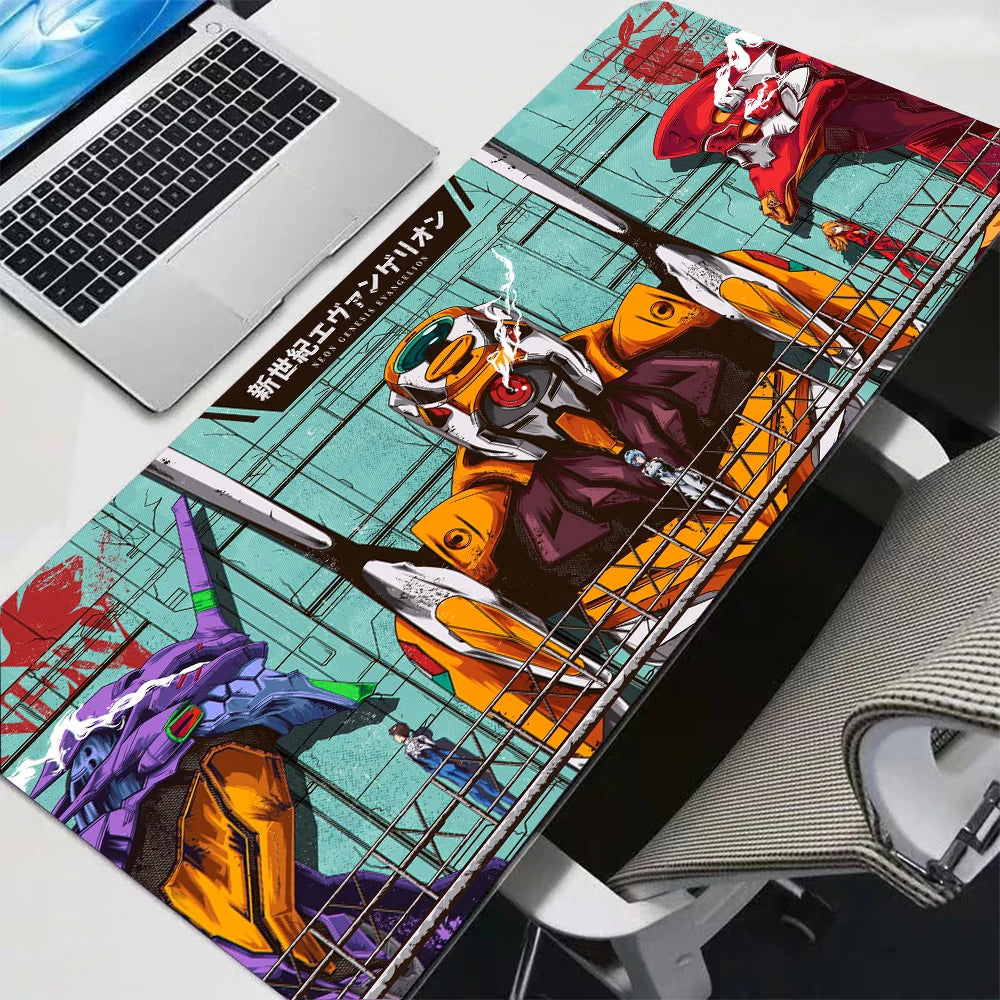 Evangelion Asuka Gaming Mouse Pad 1000x500 Desk Mat Anime Keyboard Mat