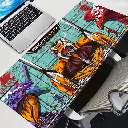 Evangelion Asuka Gaming Mouse Pad 1000x500 Desk Mat Anime Keyboard Mat