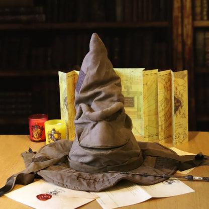 Wizard Sorting Hat Costume Prop - Leather Halloween Party Cosplay Hat