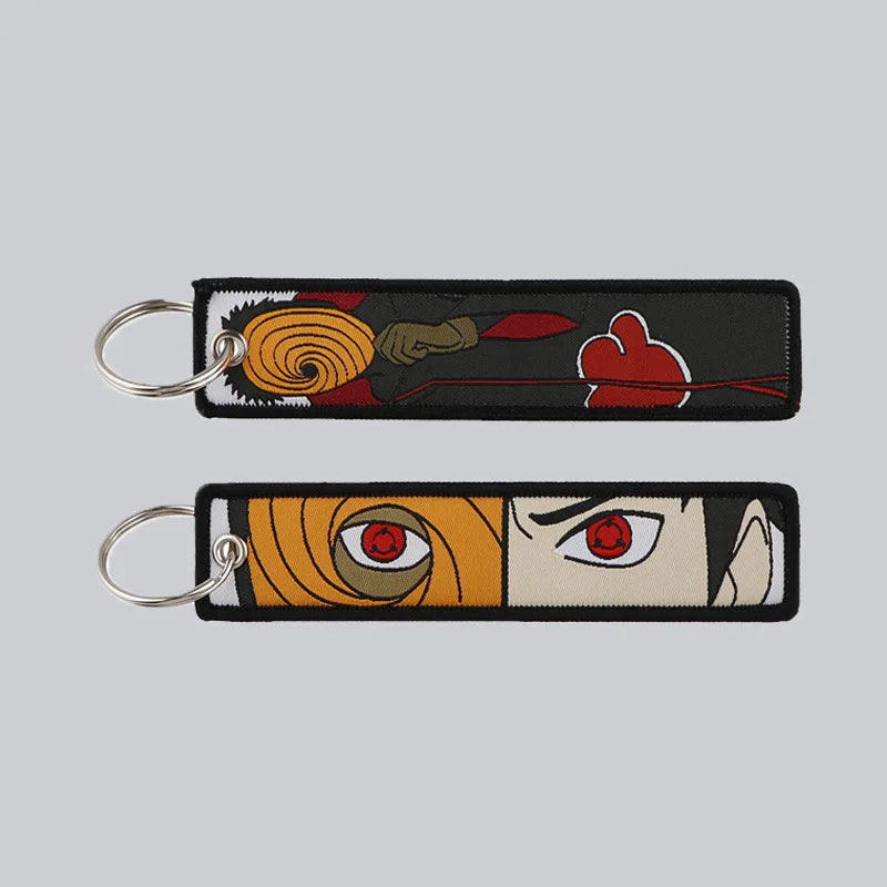 Naruto Anime Woven Keychain Backpack Charm