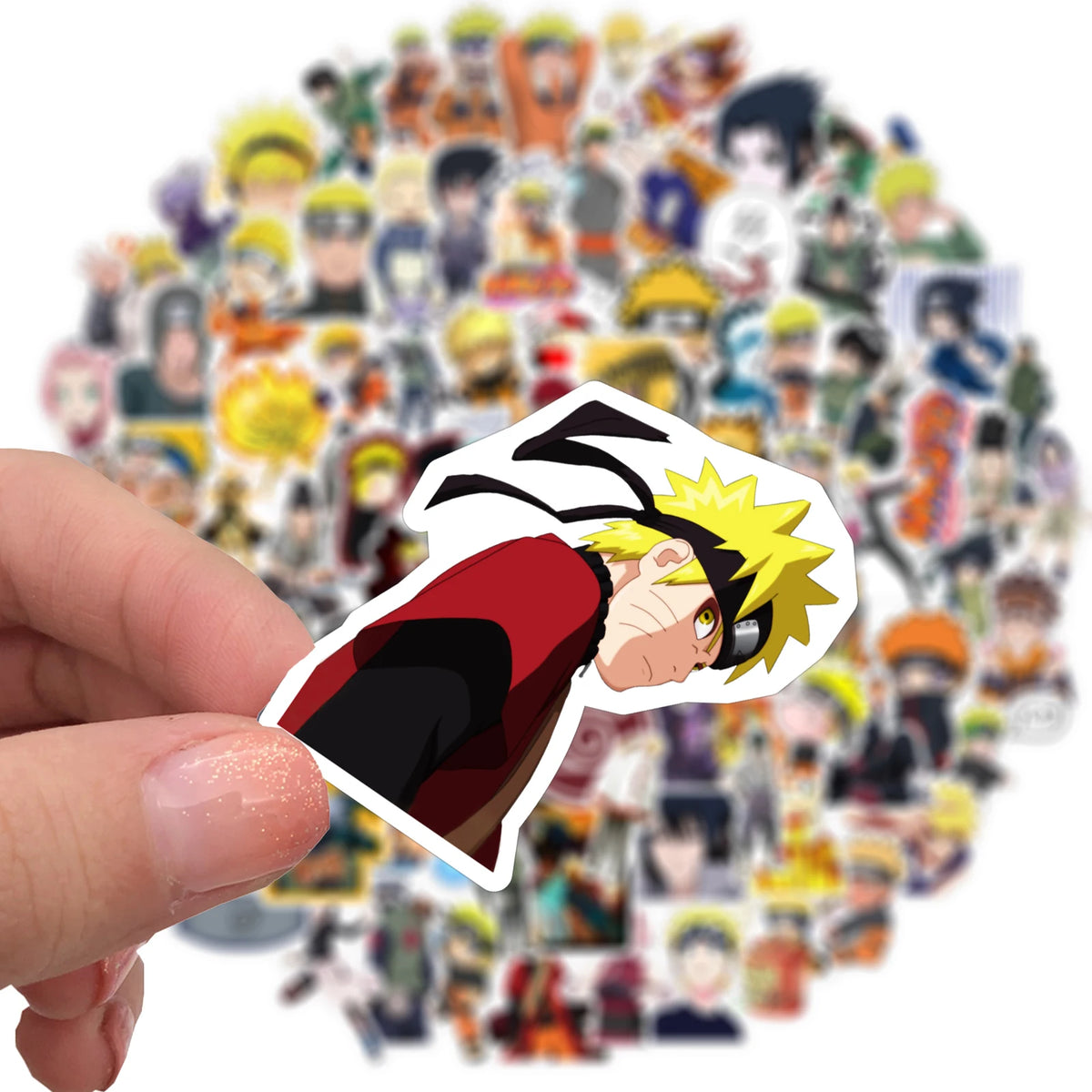 Naruto Anime Sasuke Stickers Waterproof Graffiti Decals for Phone Laptop