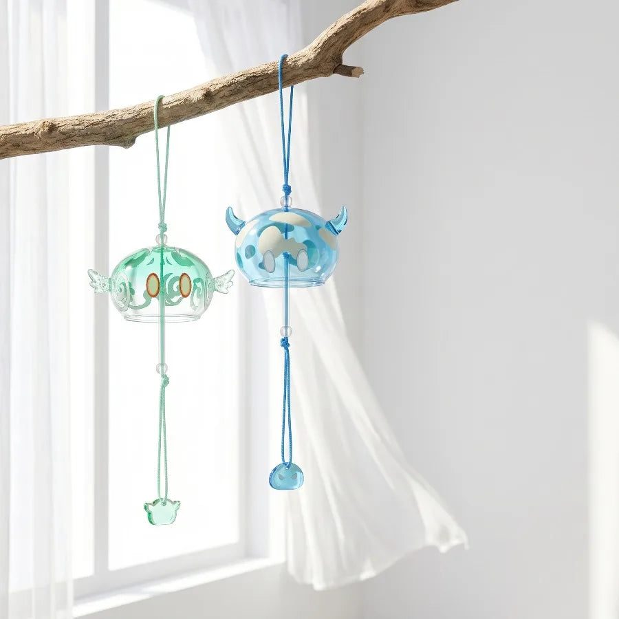Genshin Impact Slime Glass Wind Chime – Japanese Furin Hanging Decoration