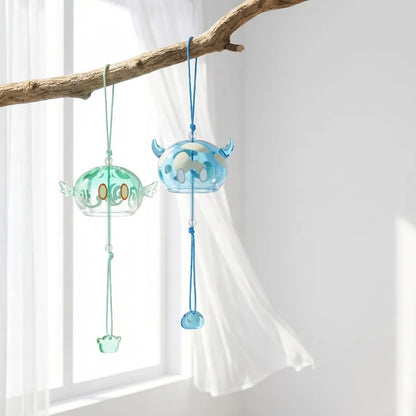 Genshin Impact Slime Glass Wind Chime – Japanese Furin Hanging Decoration
