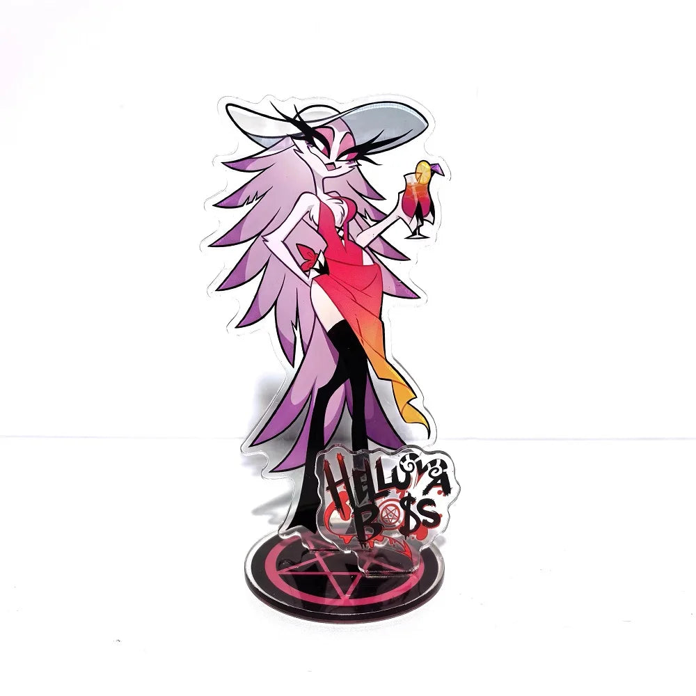 Hazbin Hotel Charlie Morningstar Acrylic Stand – 15cm Anime Desktop Figure Display