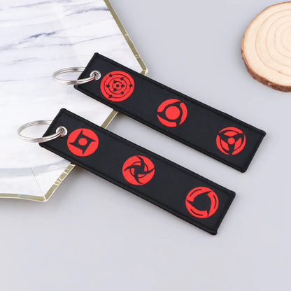 Naruto Anime Woven Keychain Backpack Charm