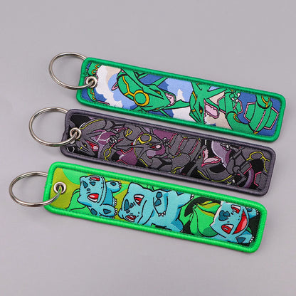 Anime Character Keychain – Cute Cartoon Monster Bag Charm & Key Ring