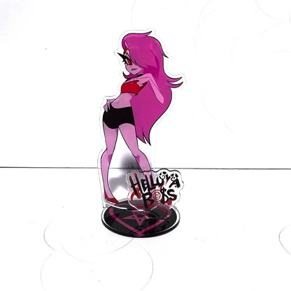 Hazbin Hotel Charlie Morningstar Acrylic Stand – 15cm Anime Desktop Figure Display