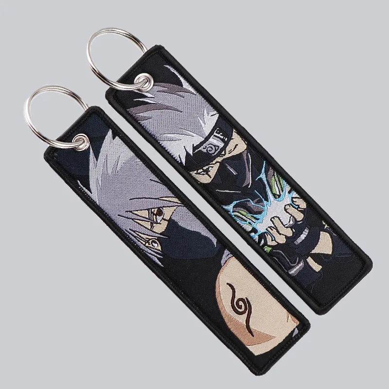 Naruto Anime Woven Keychain Backpack Charm