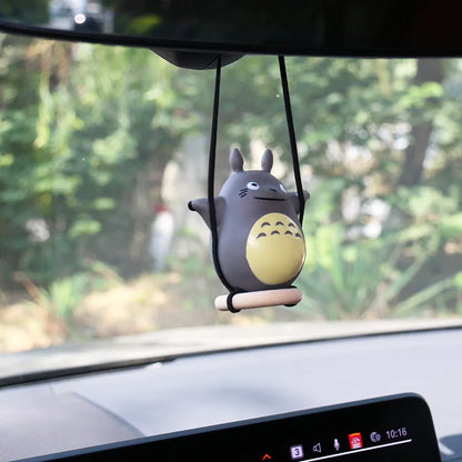 My Neighbor Totoro Car Rearview Mirror Hanging Ornament - Cute Auto Interior Charm