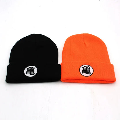 Dragon Ball Goku Kame Sennin Knitted Beanie - Warm Windproof Anime Winter Hat