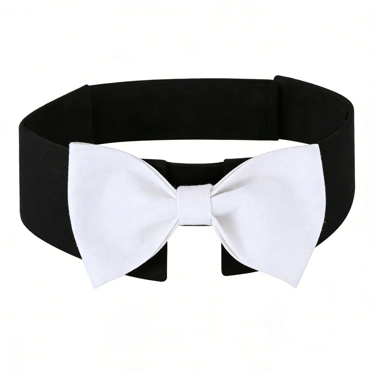Dog Bow Tie Collar – Adjustable Cat Tuxedo Necktie for Weddings & Parties