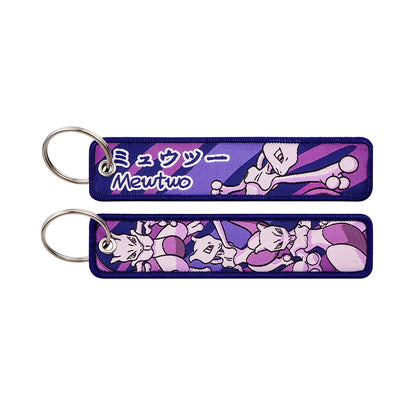 Anime Character Keychain – Cute Cartoon Monster Bag Charm & Key Ring