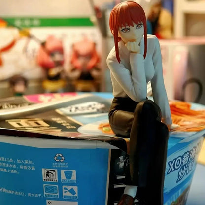 Chainsaw Man Makima Anime Figure 14cm Collectible Model Toy Gift