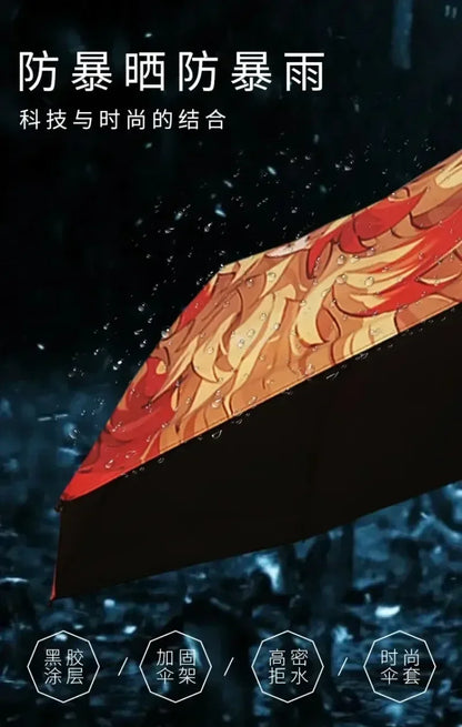 Bleach Ichigo Katana Umbrella – Japanese Sword-Inspired Rain & UV Protection Parasol