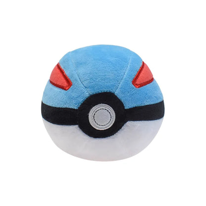 Pokeball Plush Set - Master Ball, Great Ball and Ultra Ball Soft Collectible Plush Toys