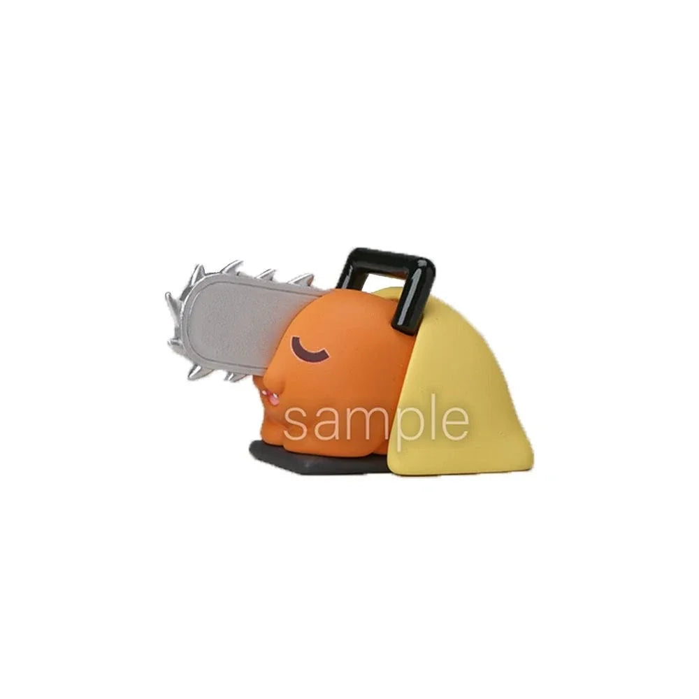 Chainsaw Man Power Figure Set, Cute Anime Figurines with Aki, Denji and Makima