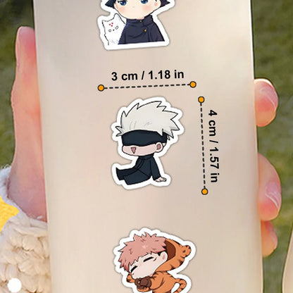 Jujutsu Kaisen Anime Stickers, Gojo Itadori Waterproof Phone Laptop Decals