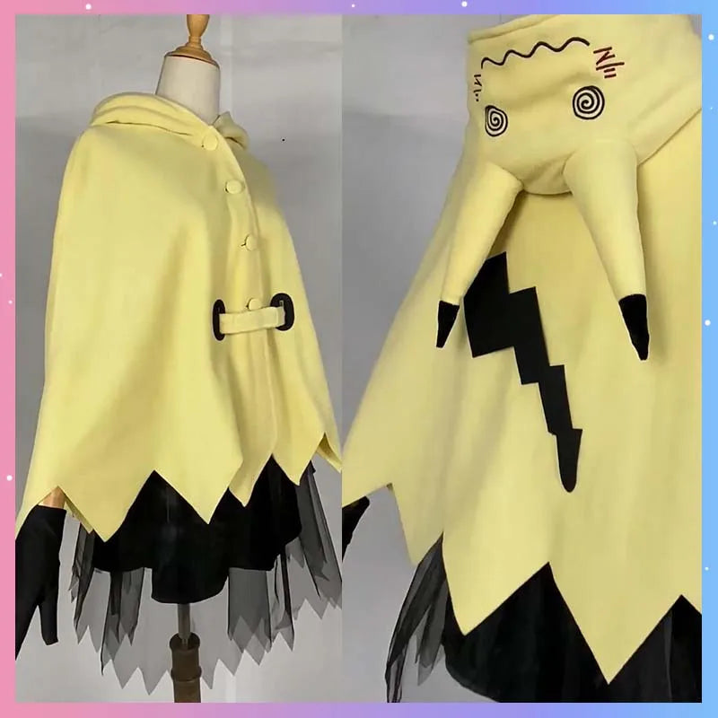 Mimikyu Cosplay Costume Dress for Women – Halloween Anime Outfit