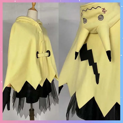 Mimikyu Cosplay Costume Dress for Women – Halloween Anime Outfit