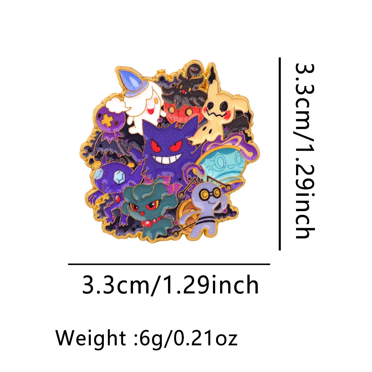 Cute Eevee Evolution Enamel Pins – Kawaii Cartoon Character Brooch Set for Backpacks, Jackets & Lapels