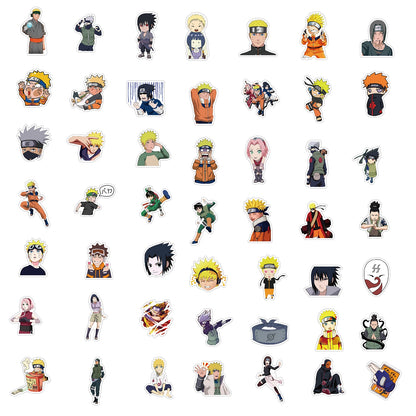 Naruto Anime Sasuke Stickers Waterproof Graffiti Decals for Phone Laptop