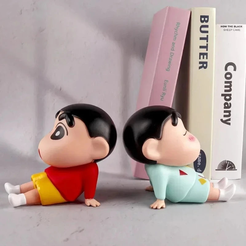 Kawaii Crayon Shin-Chan Anime Phone Holder - Cute Desktop Figure Gift Decor