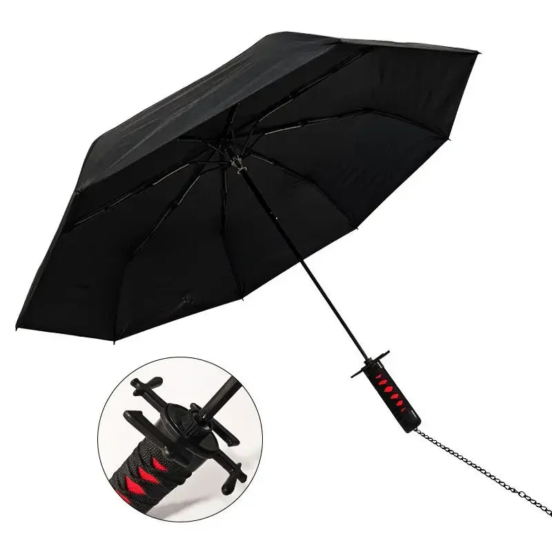 Bleach Ichigo Katana Umbrella – Japanese Sword-Inspired Rain & UV Protection Parasol