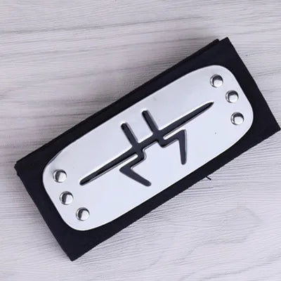 Naruto Anime Cosplay Headband, Kakashi and Itachi Ninja Costume Accessory
