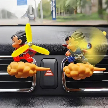 Dragon Ball Son Goku Somersault Cloud Car Air Vent Clip Figurine