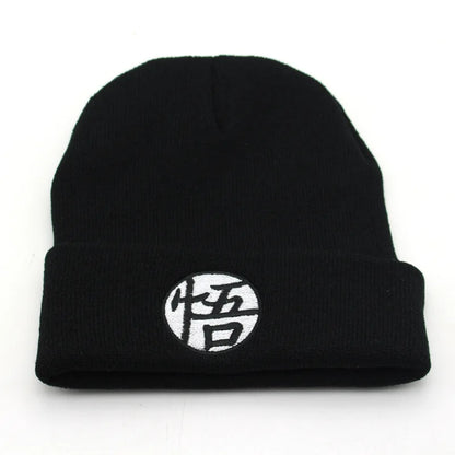 Dragon Ball Goku Kame Sennin Knitted Beanie - Warm Windproof Anime Winter Hat