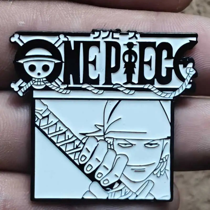 One Piece Gear 5 Luffy Enamel Pin - Anime Lapel Badge Brooch