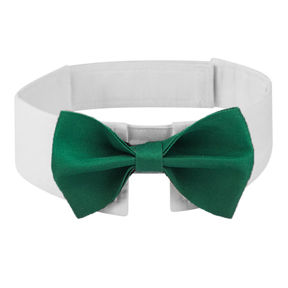 Dog Bow Tie Collar – Adjustable Cat Tuxedo Necktie for Weddings & Parties