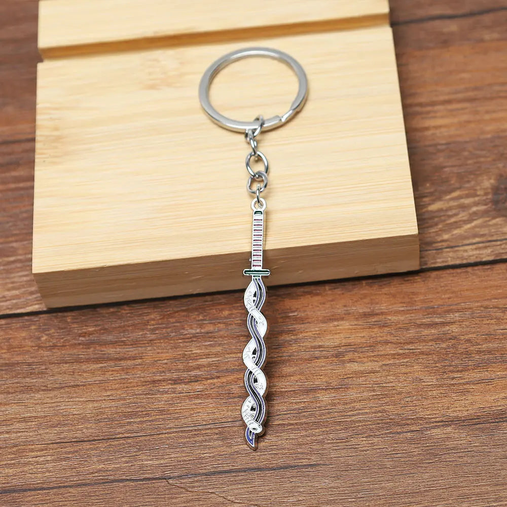 Demon Slayer Sword Keychains – 15 Anime-Inspired Styles Featuring Kyojuro Rengoku