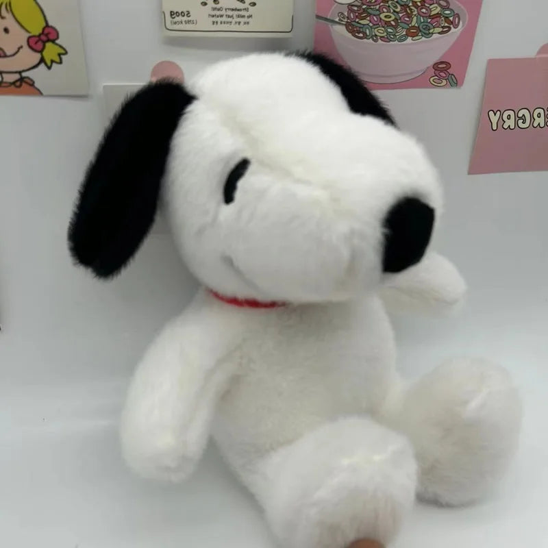 30cm Cartoon Cute Snoopy Plush Pillow – Soft Sofa Back Stuffed Doll